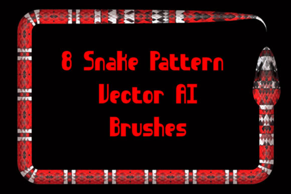 8 Snake Illustrator Brushes: Add Wild Style to Your Designs