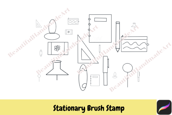 Bring Hand-Drawn Charm to Your iPad: School Stationary Stamps