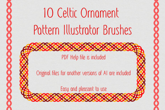 Celtic Ornament Illustrator Brushes: Weaving Intricate Designs