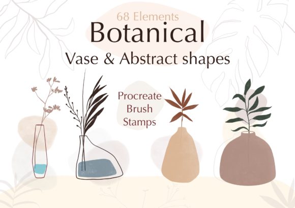 Elevate Your Art with Procreate Stamps Brushes Botanical