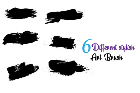 Grunge Brush Stroke: Messy, Inky & Textured Illustrator Brushes