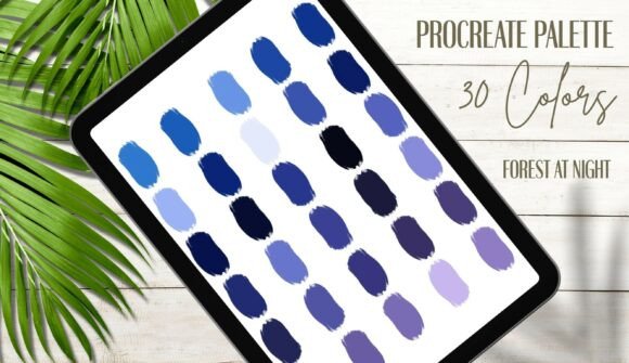 Procreate Palette Forest at Night: A Creative Deep Dive