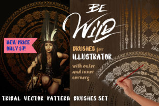 Unleash Your Wild Side with Tribal Brushes for Illustrator