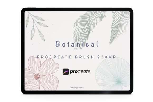 Unleashing Nature's Artistry with 16 Botanical Stamp Brushes