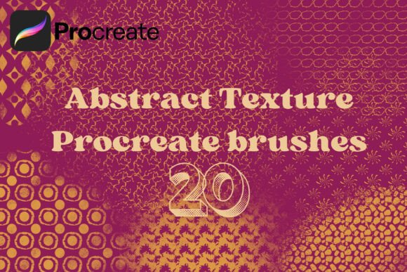Unlocking Creative Depth with 20 Abstract Texture Procreate Brushes